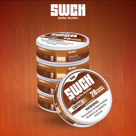 SWCH - COFFEE PACK OF 5 6mg