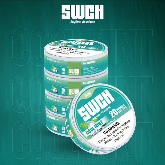 SWCH - COOL MINT - PACK OF 5 - 3mg