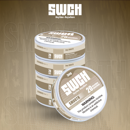 SWCH - SMOOTH - PACK OF 5 3mg