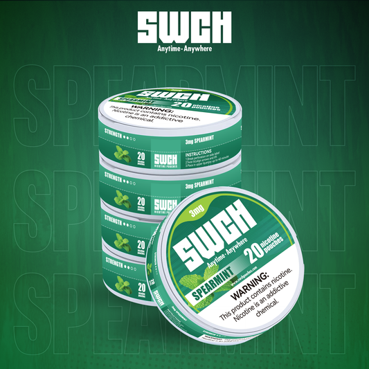 SWCH - SPEARMINT - PACK OF 5 3mg